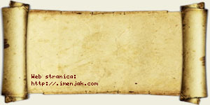 Mirjana Crnjanski vizit kartica